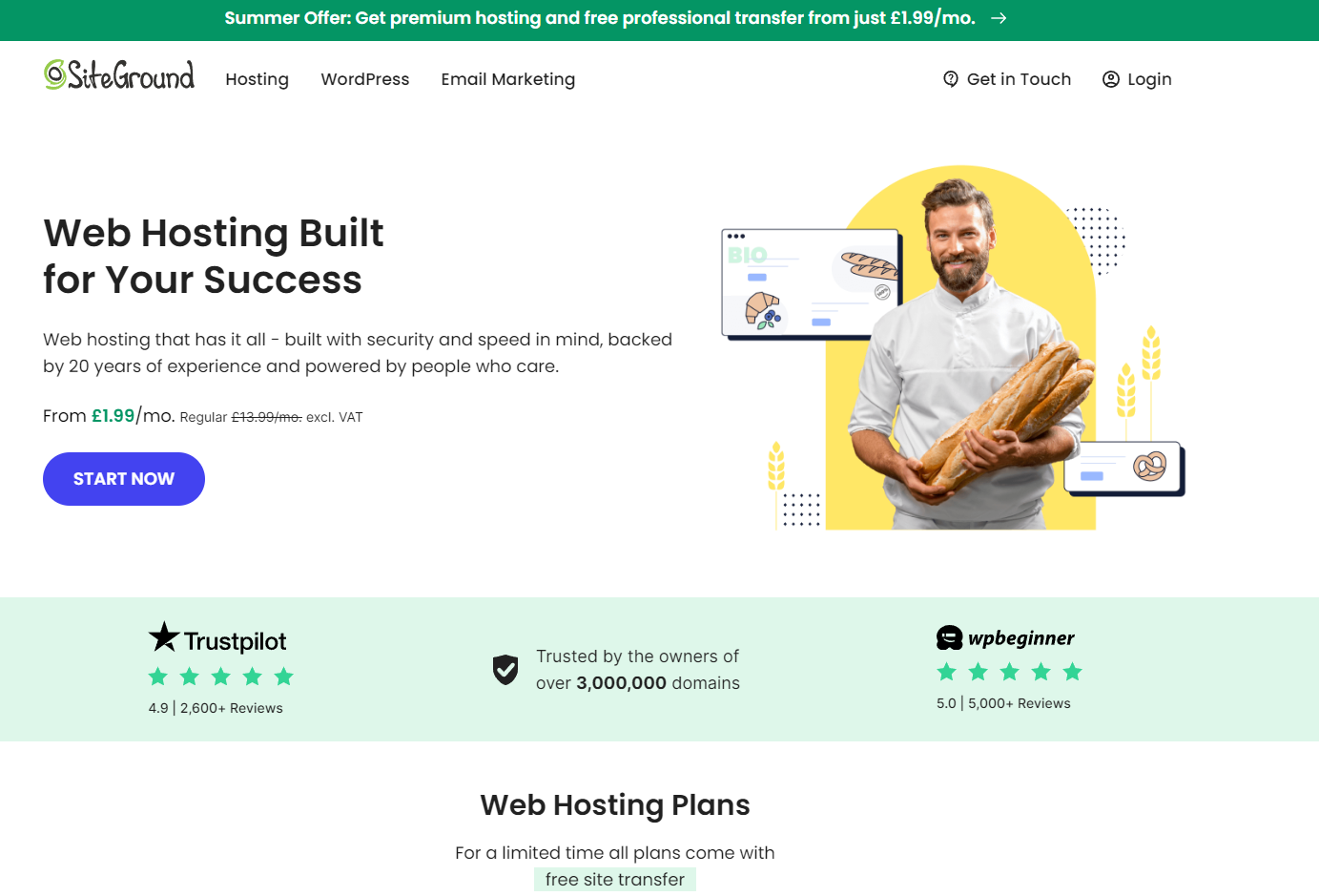 SiteGround Reseller Hosting