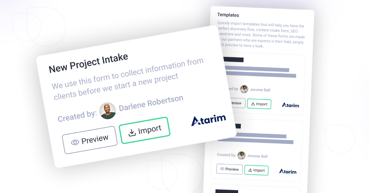 How to customize Atarim Forms
