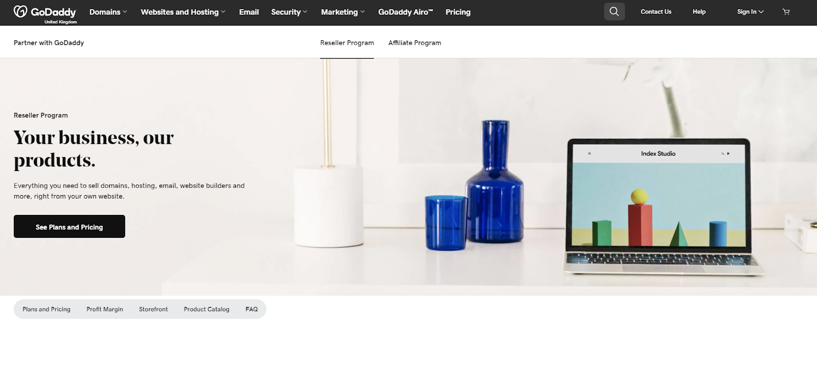 GoDaddy Reseller Hosting