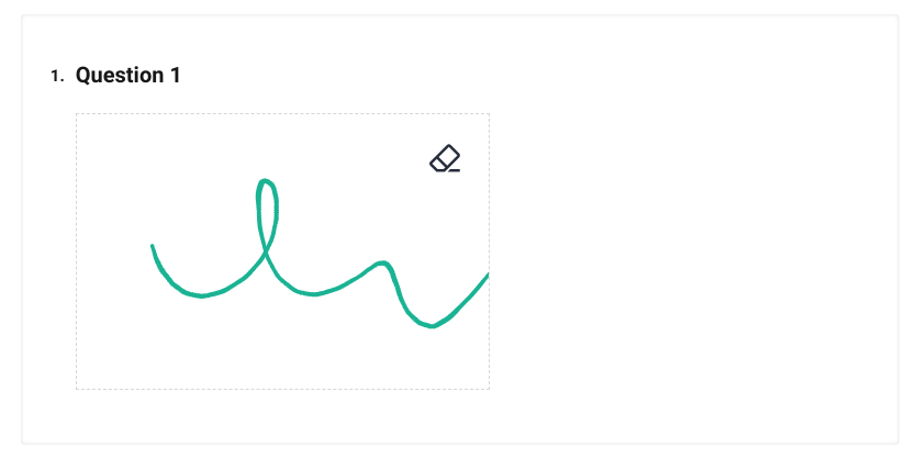 Signature field form in Atarim Dashboard