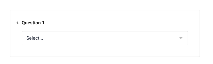 Drop-down field menu in Atarim dashboard